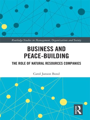 cover image of Business and Peace-Building